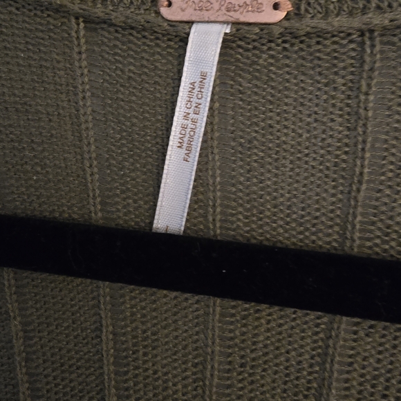 Free People Ribby Rib Cardigan - Picture 4 of 11